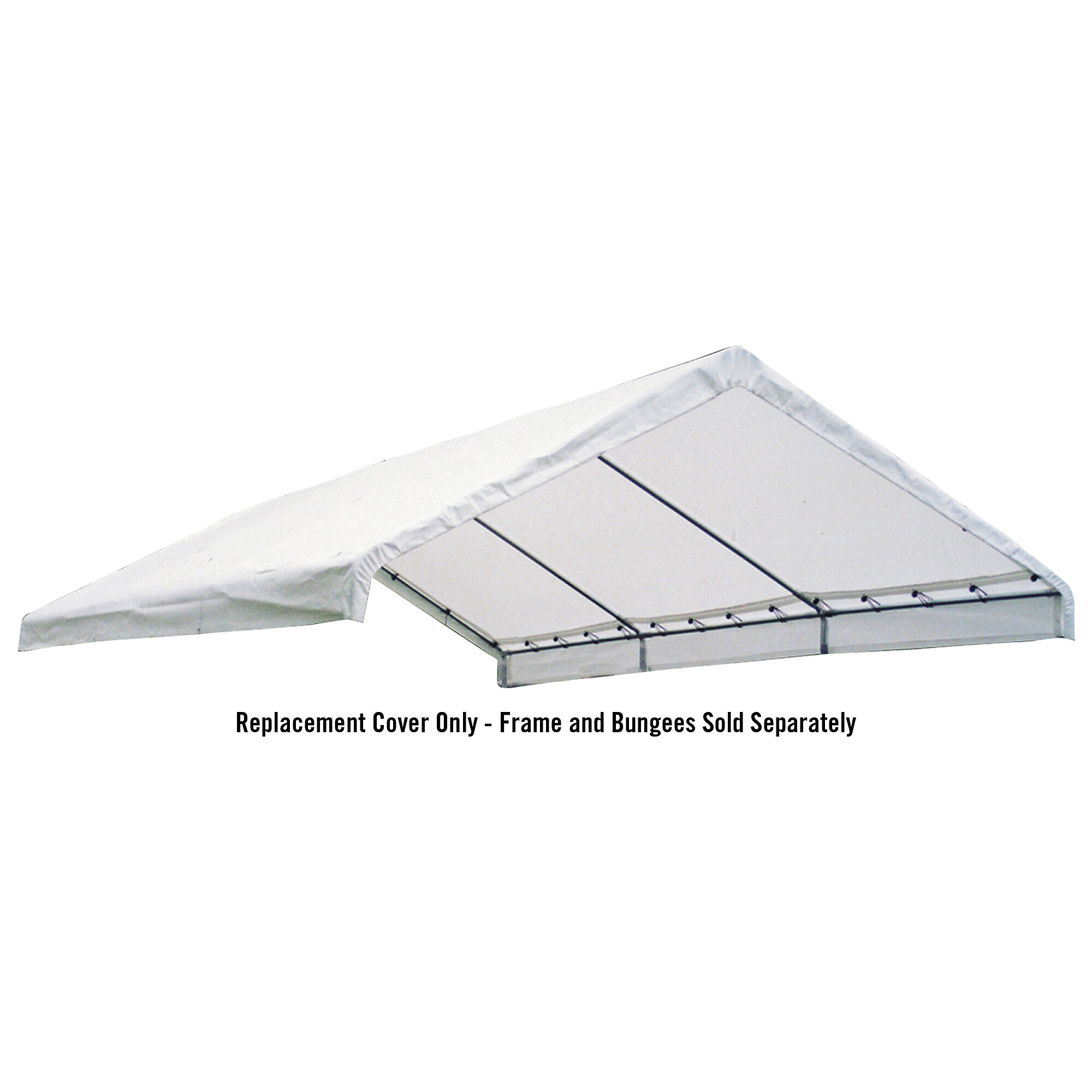 ShelterLogic SuperMax Canopy Replacement Top - 18ft. x 30ft., Polyethylene, White, Model# 20169